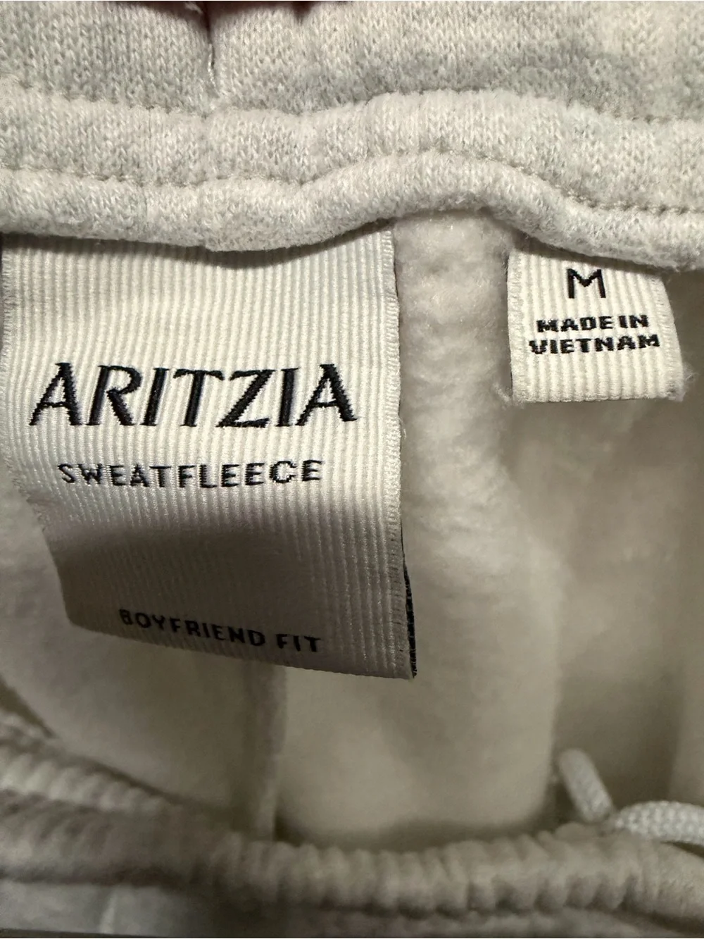 Aritzia Light Heather Gray Sweatpants